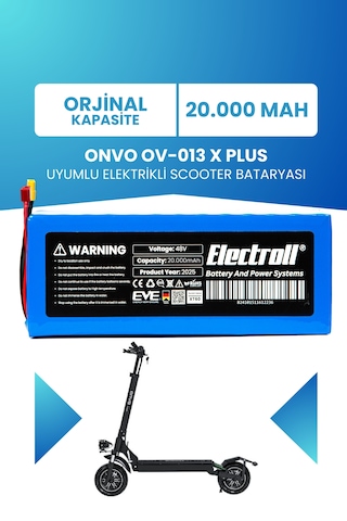 Onvo Ov-013 X Plus Batarya 48v 20ah Pil