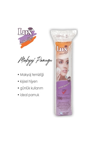 100'lü Lux Disk Makyaj Pamuğu 7 Al 6 Öde Ve Rosıe