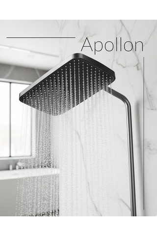 Apollon Yağmur Duş Paneli Acar 30.01.190 Açık Gri