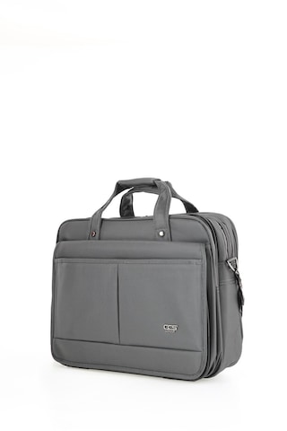 Ççs 71439 Omuz Askılı Evrak Çantası Gri