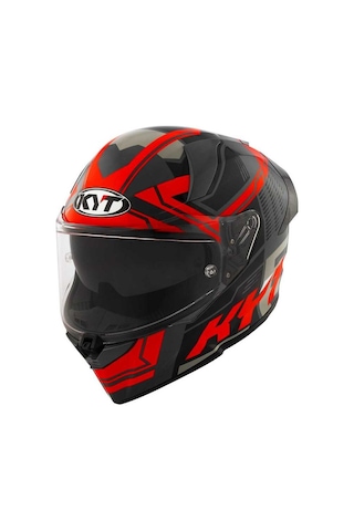 Kyt R2r Kapalı Kask Kırmızı - Siyah