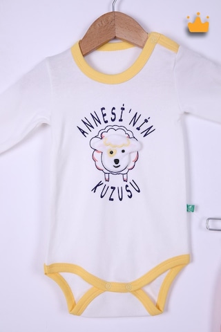 Babyhola Pamuk Annesinin Kuzusu Çıtçıtlı Badi Pantolon Bere 3'lü Takım 593-4 Pembe