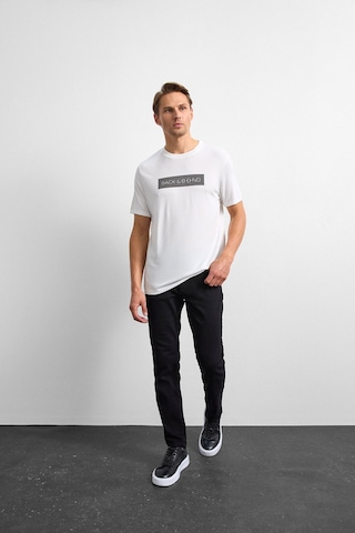 Backandbond Ekru Regular Fit Bisiklet Yaka Tişört