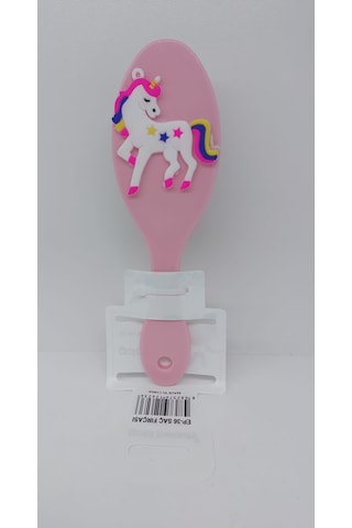 Gold Beauty Unicorn Çoçuk Tarağı Pembe