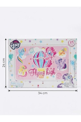 My Little Pony'nin Büyülü Dünyasını Keşfet 35 Parçalı Çerçeveli Eğlenceli Öğretici Yapboz