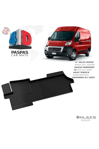 Fiat Ducato Ferrous 4d Havuzlu Kauçuk Paspas 2006 Ve Üstü