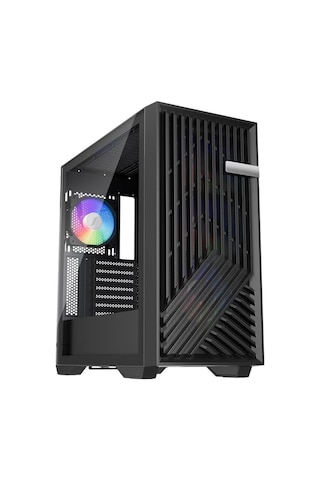 Ontech - 1st Player Fd8 Siyah 750w 80+ Argb 6x12cm Fan Temperli Cam Mesh Usb 3.0 E-atx Kasa