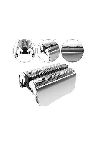 Geeksen Razor 70s Elektrikli Tıraş Makineleri Yedek Başlıkları Tıraş Folyosu Parçaları 7 Serisi İçin Yedek