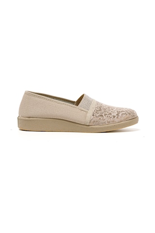 Sandalet Kadın 7827 Green Life Stretch Women's Footwear Beige Bej