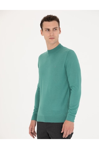 Pierre Cardin Erkek Mint Triko Kazak 50270049-vr090 Mint Yeşili