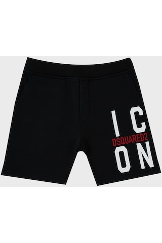 Dsquared2 Çocuk Short Dq0250-d002y Black Siyah