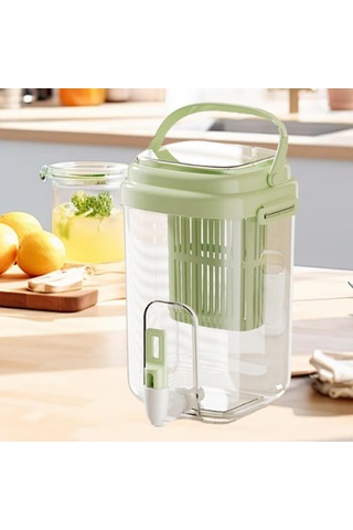 Suntek İçecek Dispenseri Konteyner Çaydanlık Su Yeşil