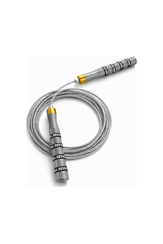 Evapera Profesyonel Speed Rope Atlama İpi Rulmanlı Bilyalı Hızlı Dönüş Fitness Crossfit & Boks İpi Gri
