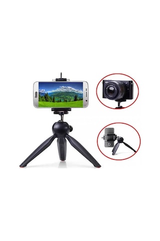 Fuchsia Dc-338 Tripod Ayarlanabilir 360° Çok Yönlü Kullanım Hafif