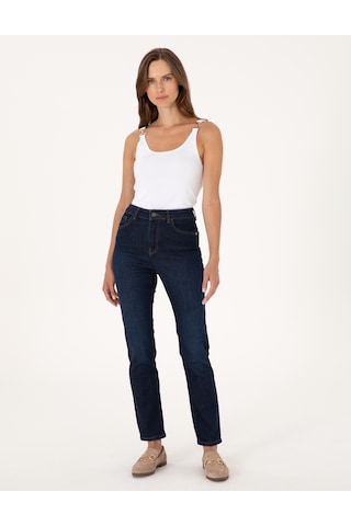 Pierre Cardin Kadın Koyu Mavi Pantolon Jean 50307071-vr032