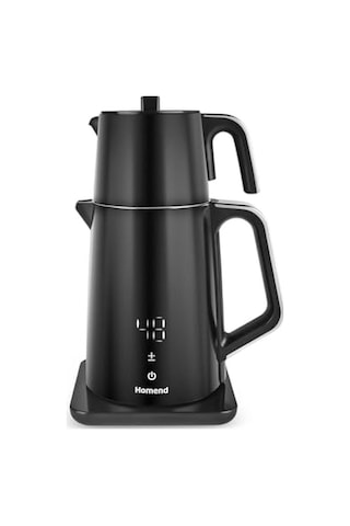 Royaltea Cooltouch 1798h Dokunmatik El Yakmaz Gövdeli Paslanmaz Çelik Konuşan Çay Makinesi Siyah Diğer