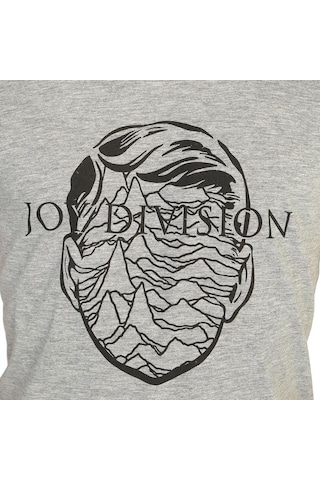 Bant Giyim - Joy Division Gri Erkek T-Shirt Tişört