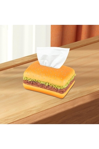Pazly Tutucu Suntek Kolay Kare Hamburger Hediyelik Doldurulabilir Doku Ak Çok Renkli