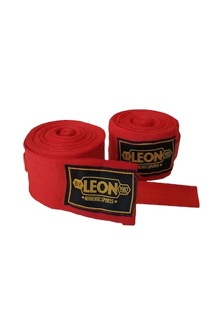 Leon Elastik Boks, Kick Boks Ve Muay Thai Bandajı 7 Metre Kırmızı