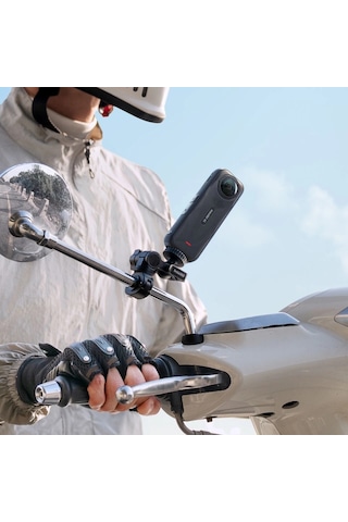 İnsta360 Rear View Mirror Mount Siyah