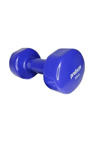Proforce Vdb Dışı Vinil Kaplı Içi Çelik Döküm Ağırlık Dambıl Mavi 5 KG