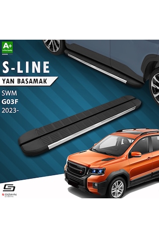 S-dizayn Swm G03f S-line Krom Yan Basamak 193 Cm 2023 Üzeri A+ Kalite