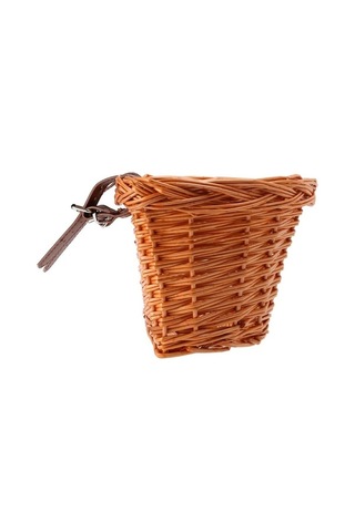 Novahub Hasır Çocuk Sepeti - Ön Montajlı El İşçiliği Rattan Depolama Sepeti, Altın S Bal Rengi Altın