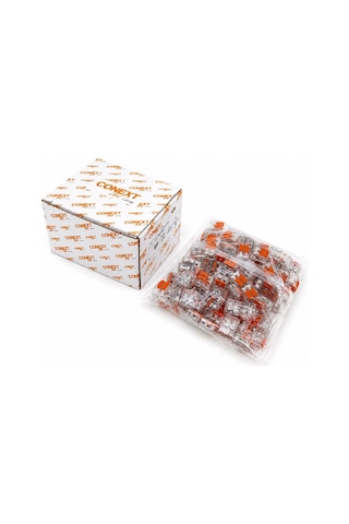 100 Adet No 2 0.2x4.0 Kablo Geçmeli Mandallı Buat Klemens 5580 Diğer