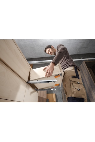 760h3500s Blum Movento Çift Açılım Frenli Ray 35 Cm-5446
