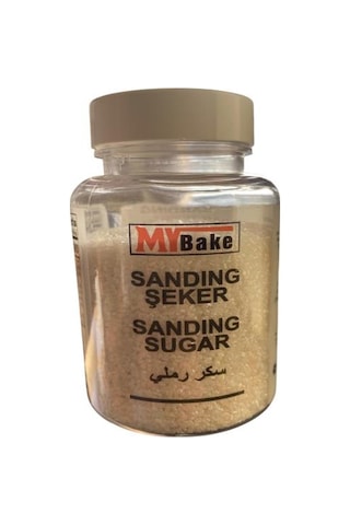 My Bake Sanding Şeker Beyaz Sanding Sugar 100 G