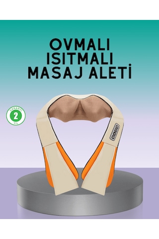 Tek Profesyonel Ovmalı Masaj Aleti Isıtmalı Vücut Masajı İçin Pratik Kullanım Najmaddin