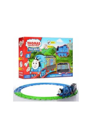 Thomas Pilli Tren Seti 10 Parça - Tomas Raylı Tren