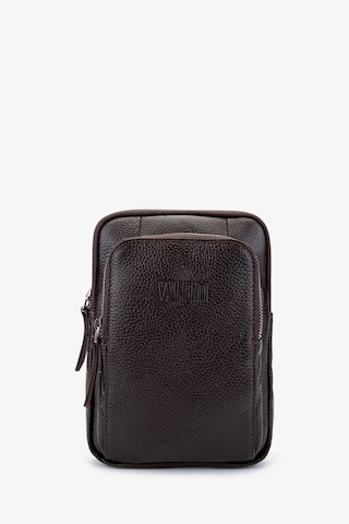 Valmenti Erkek Hakiki Deri Kahverengi Body Bag Çanta 147 T5269-v Erk Canta Y24 Kahve Fltr Kahverengi