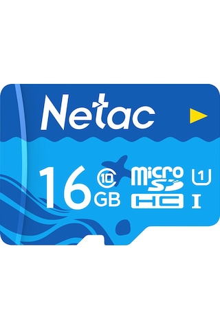 Gajeena Netac P500 16gb Mikro Sd Kart - Uhs-1 Class10, 80mb/s Hızlı Okuma, Kameralar, Araç Kaydediciler İçin Dayanıklı Hafıza Kartı