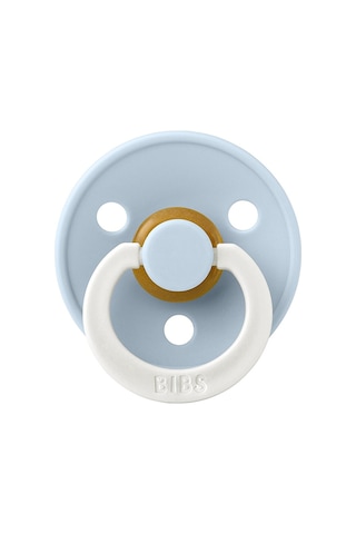 Bibs Colour Kauçuk Emzik Baby Blue Glow 0-6 Ay Mavi
