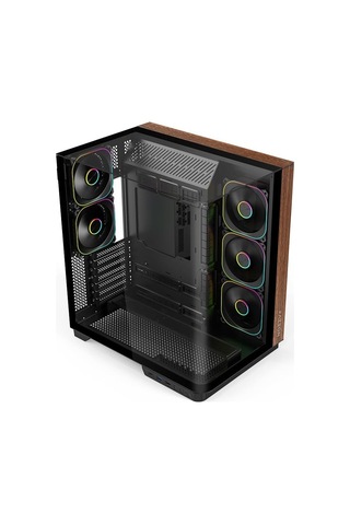 F25 850w 80 Plus Bronze Full Modüler Gen5 5x120mm Argb Fanlı Atx Siyah Gamıng Kasa