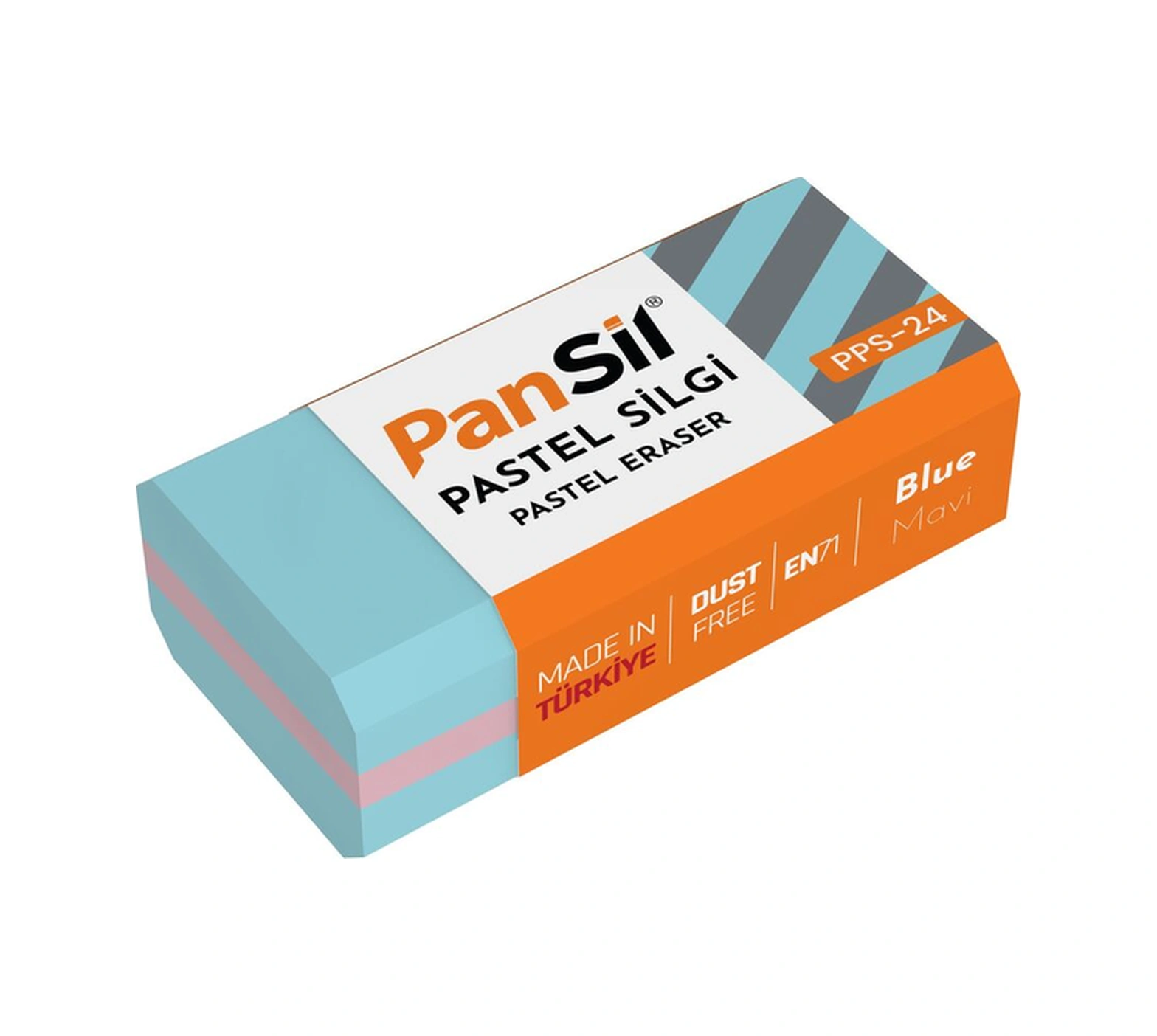 Pansil Pastel Silgi-24 Adet