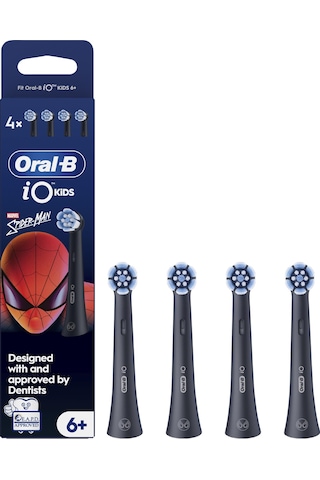 Oral-b İo Çocuk 6+ Marvel Spider Şarjlı Diş Fırçası Yedek Başlığı 4 Adet