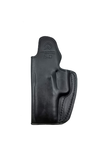 Canik Tp9 Sf İçin Uygun Kemer İçi Metal Mandallı Siyah Gizli Deri Silah Kılıfı