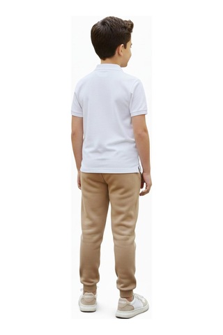 Bej Rengi 3 İplik Manşetli Kız Erkek Çocuk Eşofman Altı Bgl-st05045 Bej