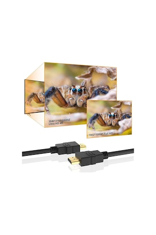 Lexroo 1.5 Metre Hdmı Kablo Monitör, Tv, Laptop To Monitör-televizyon Hdmi Kablosu Standart