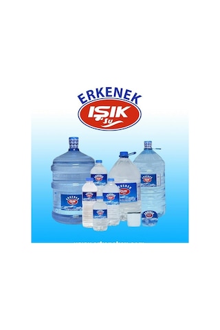 Erkenek Işık Su Doğal Kaynak Suyu 24 Lü 1 Koli Ph 7.2