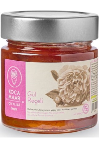 Kocamaar Çiftliği Gül Reçeli Rafine Şeker İlavesiz 280 G