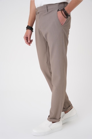 Efor Comfort Fit Gofre Dokulu Beli Lastikli Vizon Jogger Pantolon P 1177 Vizon