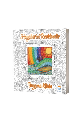 Hayallerini Renklendir-Boyama Kitabı- Nisan Kitabevi Yayınları