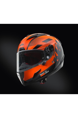 Ktm Race-R Pro Helmet Kapalı Kask Kırmızı Siyah
