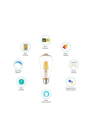 Bix Sl-03 6W Daylight A+ Uzaktan Kontrol ve Zaman Ayarlı Akıllı A