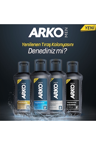 Arko Men Platinum Tıraş Sonrası Kolonya 4 x 255 ML