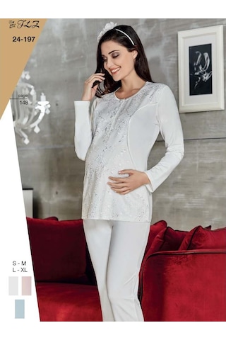 Flz 24-197 Lohusa Pijama Takım