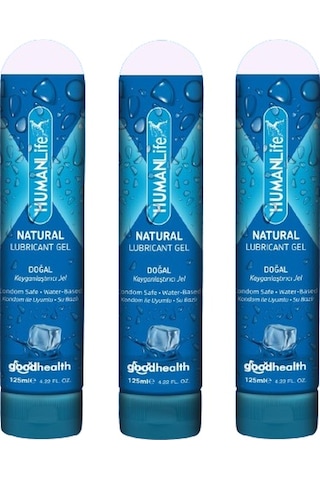 Humanlife Kayganlaştırıcı Jel Lubricant 3 x 125 ML